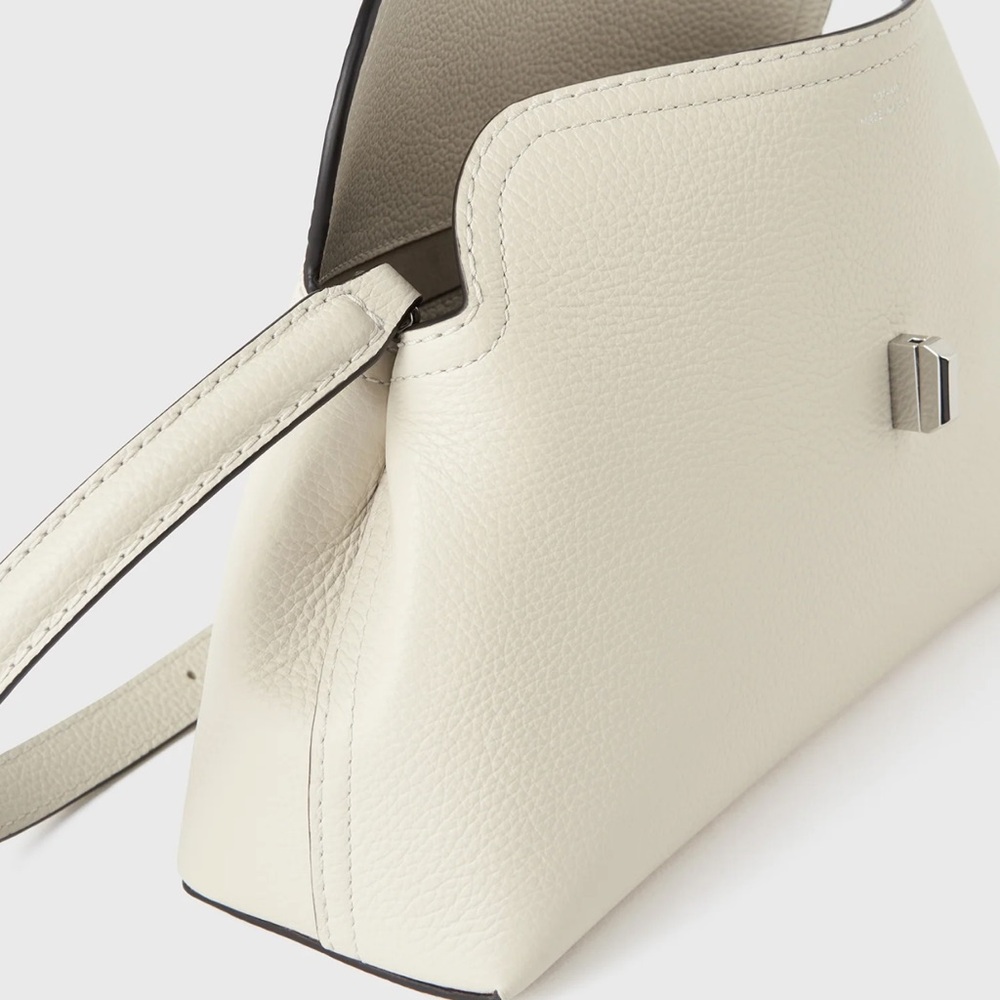 TOTÊME T-Lock Crossbody Bag — Milk - Picture 5 of 8